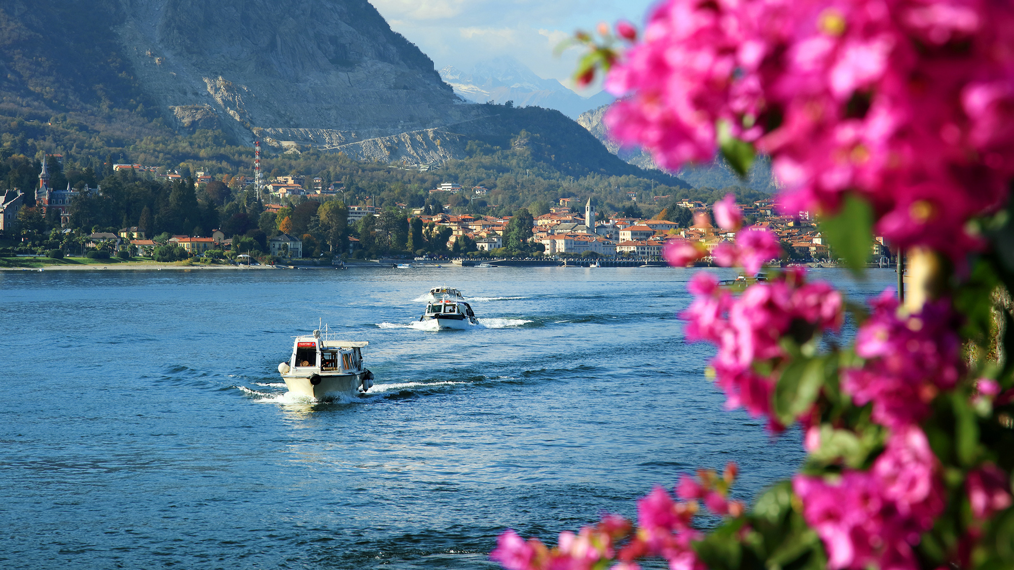 Malerischer Blick auf die Isola Bella, Lago Maggiore, Italien, Europa